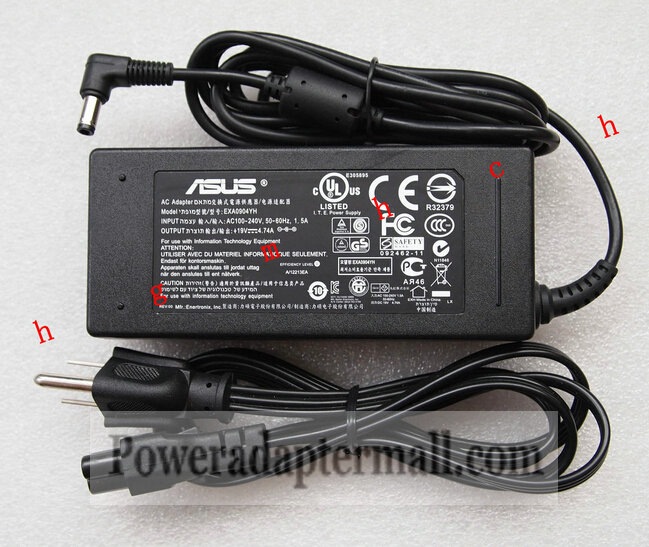 Genuine 19V 4.74A Asus P31 P31F P31SD Notebook PC AC Adapter